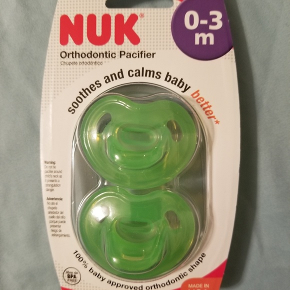 nuk 2 pack pacifier